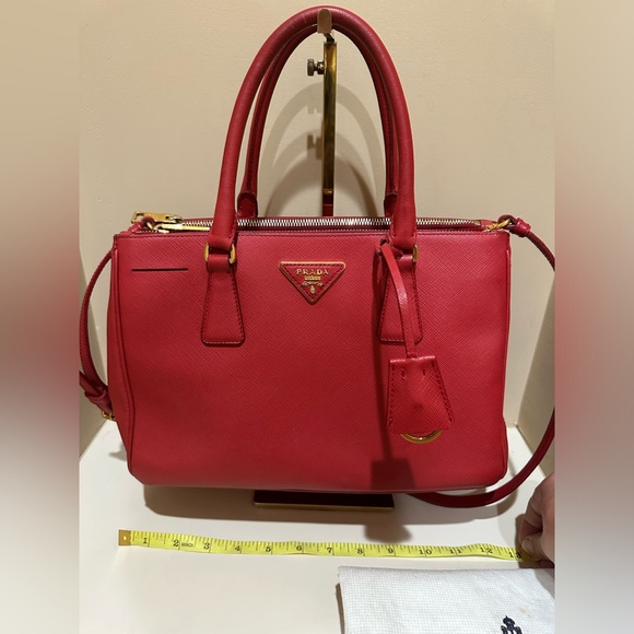 Prada Saffiano Lux Double Zip Tote - Picture 14 of 15